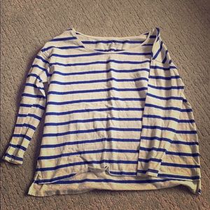3/4” striped tee